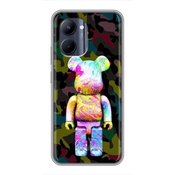Чехол с принтом «Яркий Bearbrick» для Realme C33