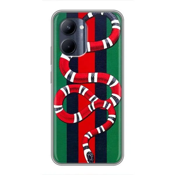 Чехол с принтом «Gucci змия» для Realme C33 Чехол с принтом «Gucci змия» для Realme C33