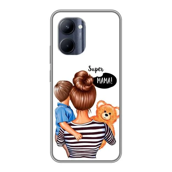 Чехол с принтом «Мама с сыном» для Realme C33