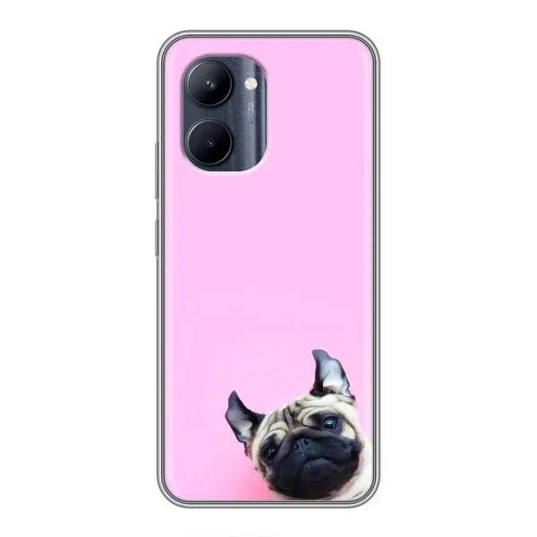 Чехол с принтом «Смешная собака» для Realme C33