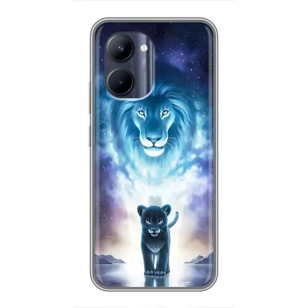 Чехол с принтом «Маленький лев» для Realme C33 Чехол с принтом «Маленький лев» для Realme C33