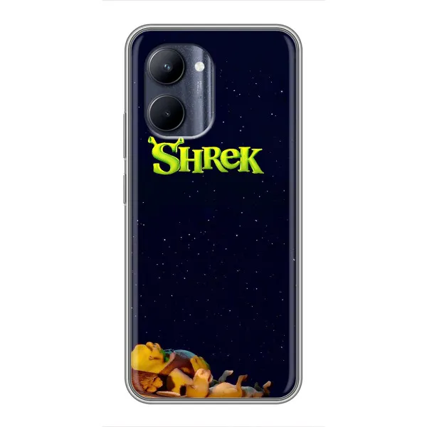 Чехол с принтом «Отдыхающий Шрек» для Realme C33