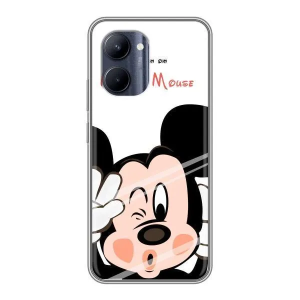 Чехол с принтом «Маус Микки» для Realme C33 Чехол с принтом «Маус Микки» для Realme C33