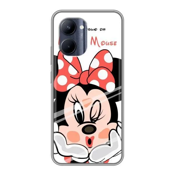 Чехол с принтом «Маус Минни» для Realme C33 Чехол с принтом «Маус Минни» для Realme C33