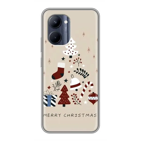 Чехол с принтом «Merry Christmas» для Realme C33