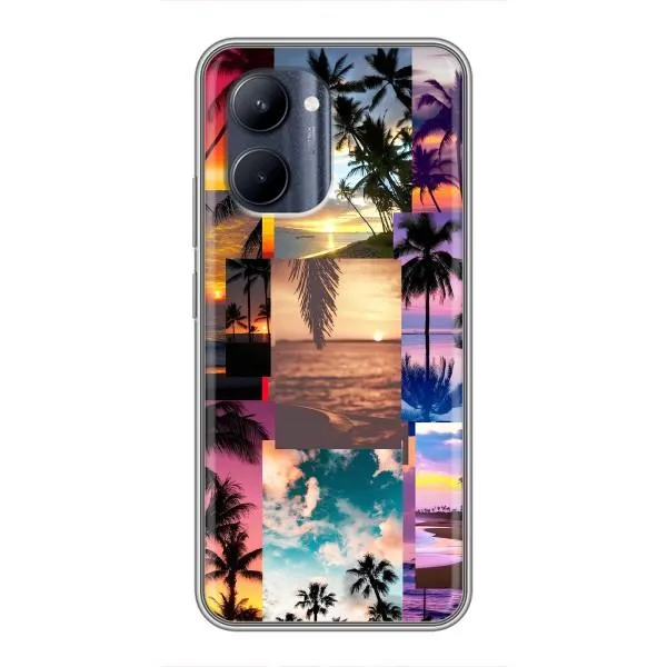 Чехол с принтом «Летний отпуск» для Realme C33