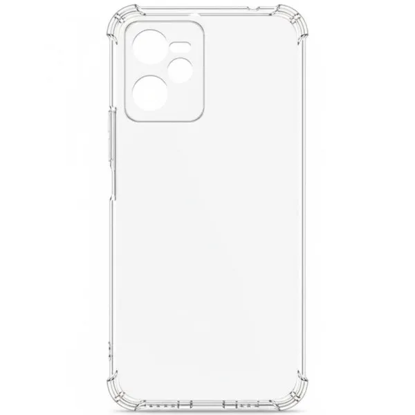 TPU чехол GETMAN Ease logo усиленные углы Full Camera для Realme C35 — Прозрачный — фото 2 TPU чехол GETMAN Ease logo усиленные углы Full Camera для Realme C35 — Прозрачный — фото 2