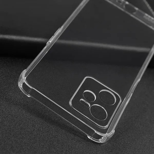 TPU чехол GETMAN Ease logo усиленные углы Full Camera для Realme C35 — Прозрачный — фото 3 TPU чехол GETMAN Ease logo усиленные углы Full Camera для Realme C35 — Прозрачный — фото 3