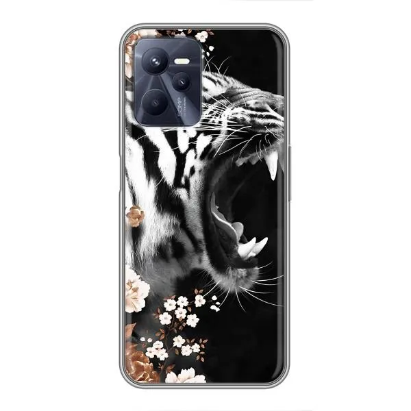Чехол с принтом «Стильный ТИГР» для Realme C35