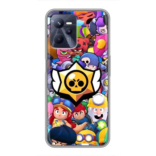 Чехол с принтом «Лого Brawl Stars» для Realme C35