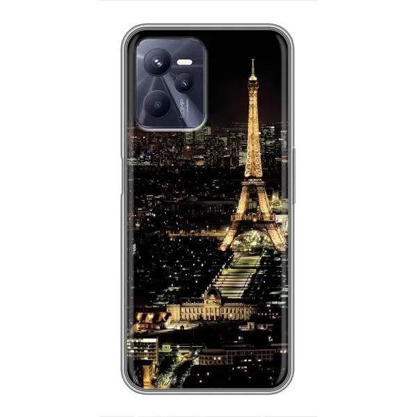 Чехол с принтом «Ночной Париж» для Realme C35