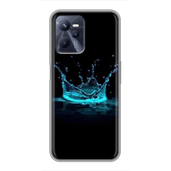 Чохол з принтом «Крапля корони» для Realme C35
