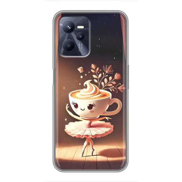 Чехол с принтом «Балерина капучина» для Realme C35 Чехол с принтом «Балерина капучина» для Realme C35