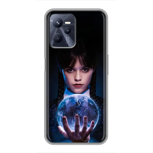 Чехол с принтом «Магическая сфера Уэнздей» для Realme C35 Чехол с принтом «Магическая сфера Уэнздей» для Realme C35