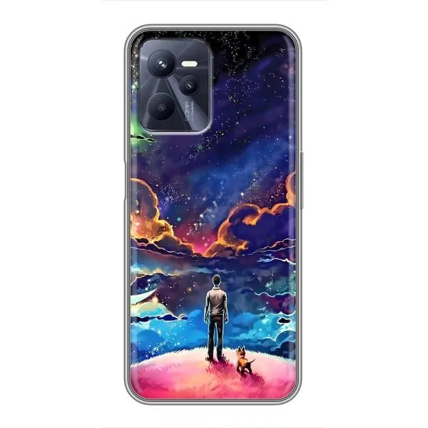 Чохол з принтом «Вид Галактики» для Realme C35