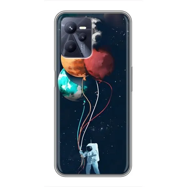Чохол з принтом «Планети кульки» для Realme C35
