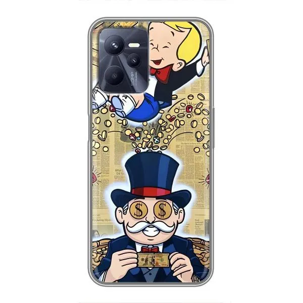 Чехол с принтом «Монополия Мен» для Realme C35