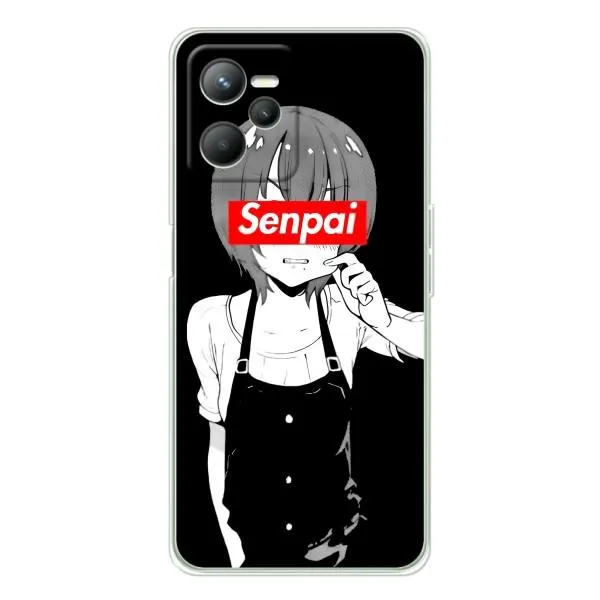 Чохол з принтом «Senpai» для Realme C36