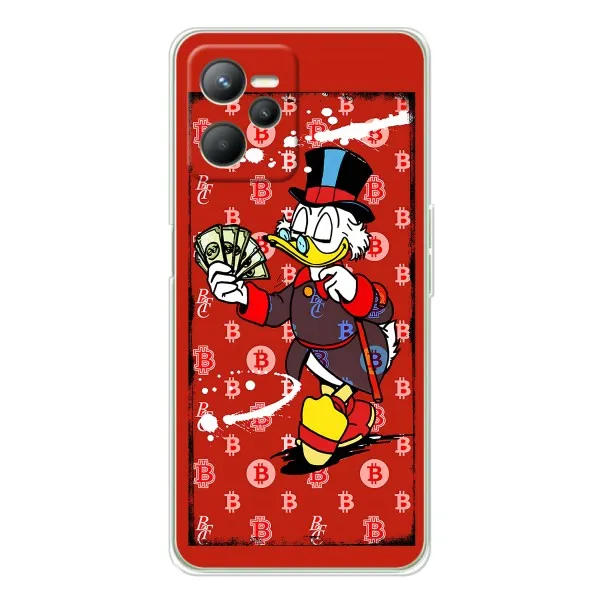 Чехол с принтом «Scrooge MagDag» для Realme C36