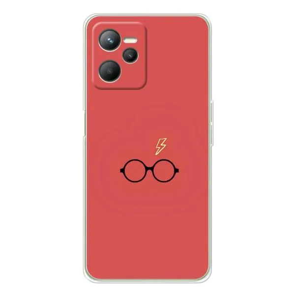 Чехол с принтом «шрам и очки» для Realme C36