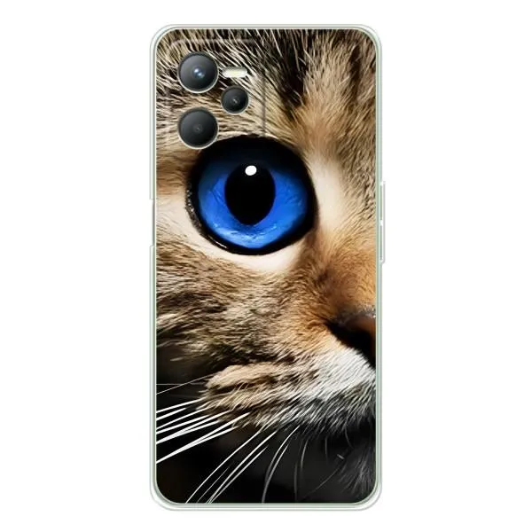 Чехол с принтом «Глаз кота» для Realme C36