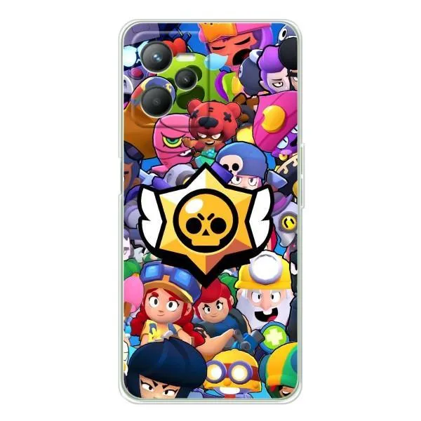 Чехол с принтом «Лого Brawl Stars» для Realme C36