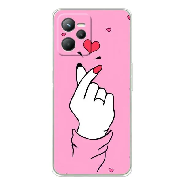 Чохол з принтом «Знак Love» для Realme C36