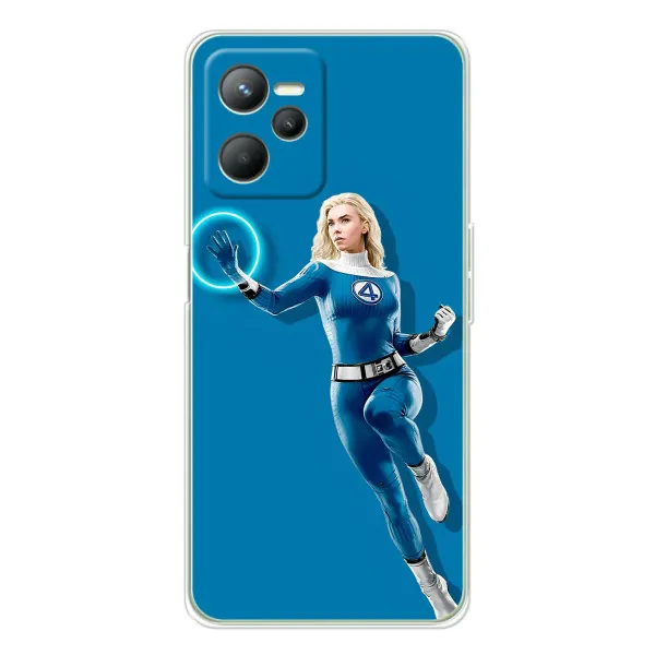 Чехол с принтом «Сью Сторм полет» для Realme C36
