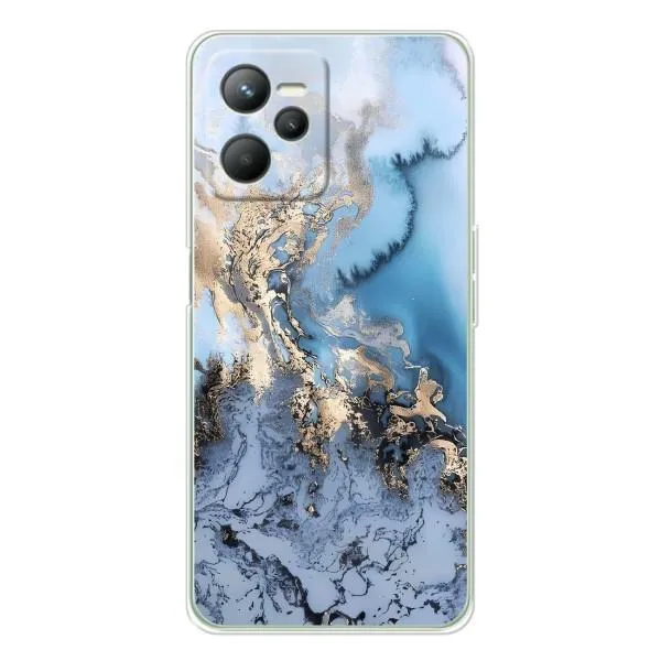 Чехол с принтом «Нежный мрамор» для Realme C36