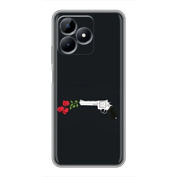 Чохол з принтом «Неочікувані квіти» для Realme C51