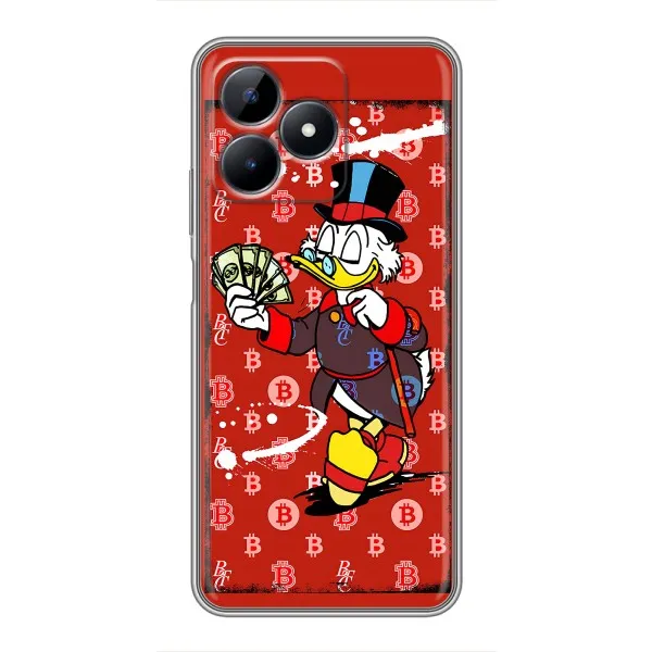Чехол с принтом «Scrooge MagDag» для Realme C51