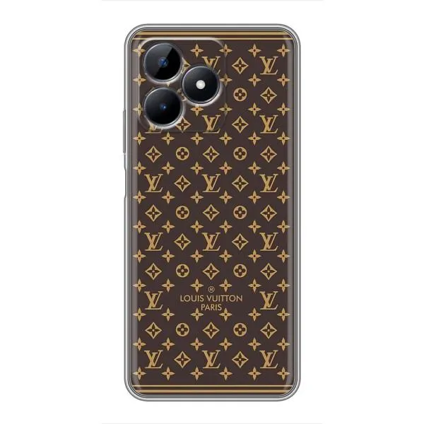 Чехол с принтом «обои LV» для Realme C51