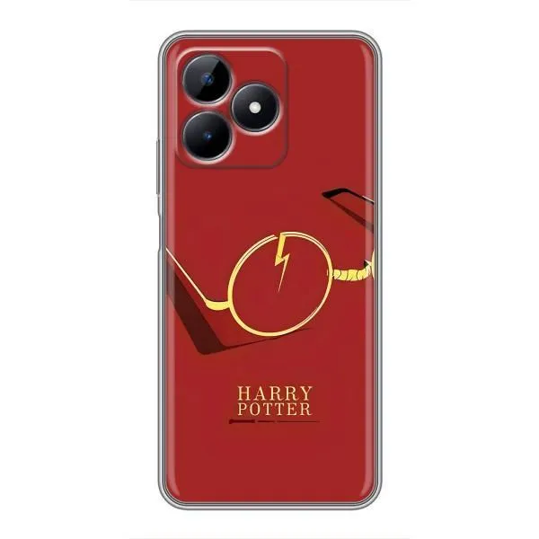 Чехол с принтом «очки Гарри» для Realme C51