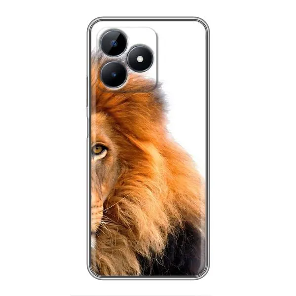 Чехол с принтом «Лев грива» для Realme C51