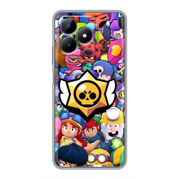 Чехол с принтом «Лого Brawl Stars» для Realme C51