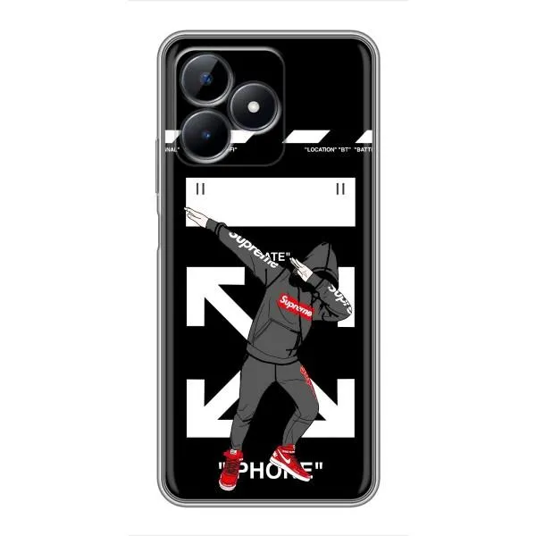 Чехол с принтом «Суприм» для Realme C51