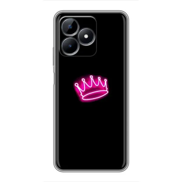 Чехол с принтом «Яркая корона» для Realme C51