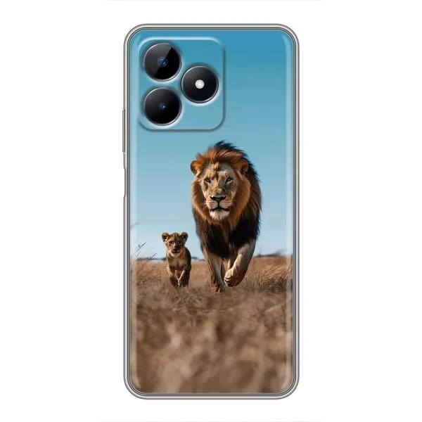 Чехол с принтом «Мусафа и Симба» для Realme C51 Чехол с принтом «Мусафа и Симба» для Realme C51