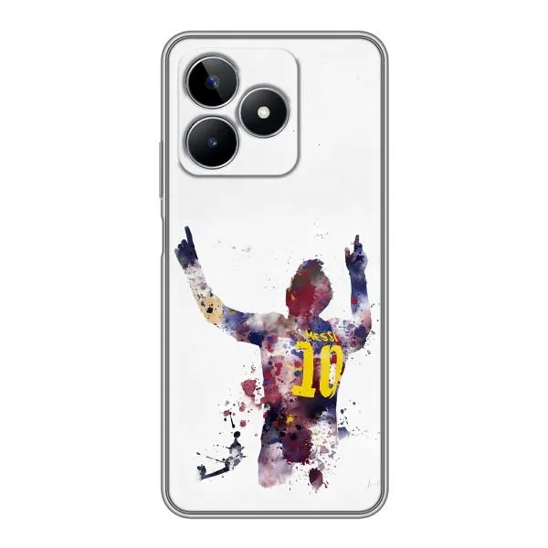 Чехол с принтом «Messi Barca» для Realme C53 Чехол с принтом «Messi Barca» для Realme C53