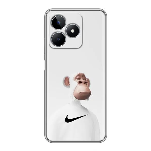 Чохол з принтом «мавпа NFT Nike» для Realme C53 Чохол з принтом «мавпа NFT Nike» для Realme C53