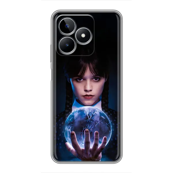 Чехол с принтом «Магическая сфера Уэнздей» для Realme C53