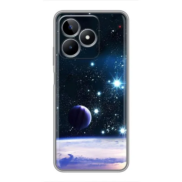Чехол с принтом «Космический вид» для Realme C53