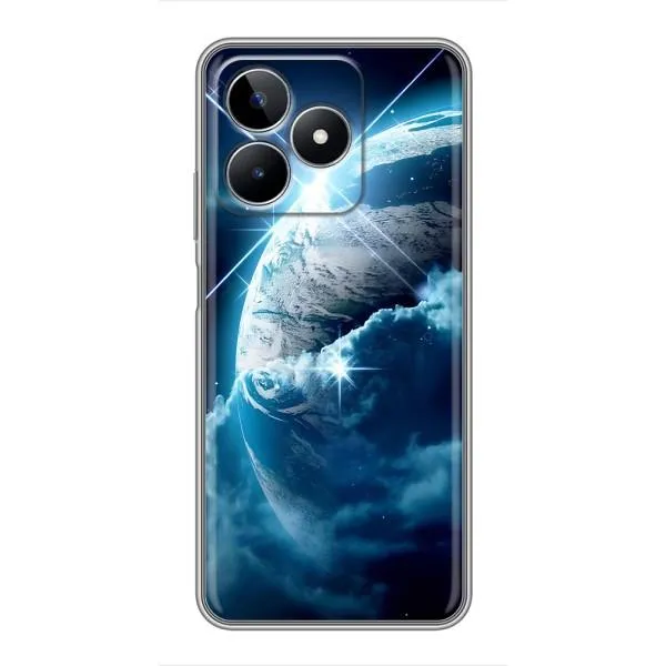 Чехол с принтом «Земля с космоса» для Realme C53