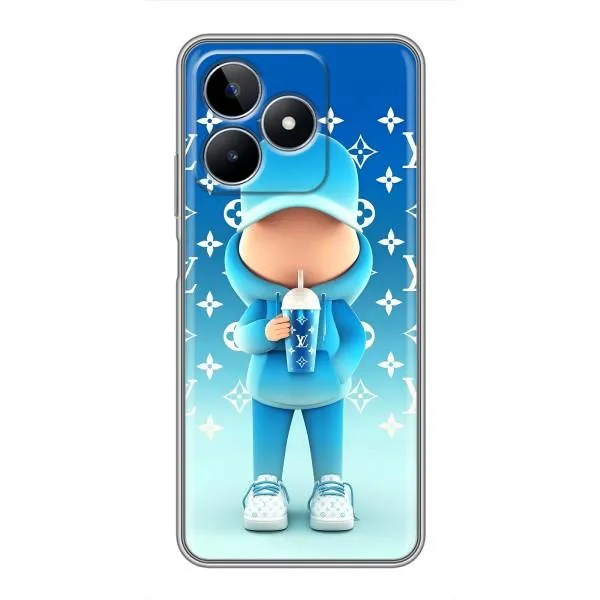 Чехол с принтом «Парень LV» для Realme C53 Чехол с принтом «Парень LV» для Realme C53