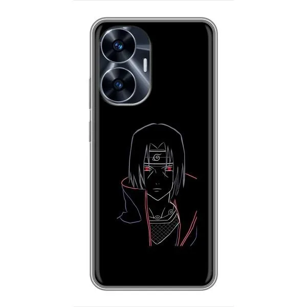 Чехол с принтом «силуэт Итачи» для Realme C55