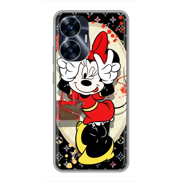 Чехол с принтом «Минни peace» для Realme C55