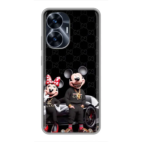 Чехол с принтом «Семья Маусов» для Realme C55