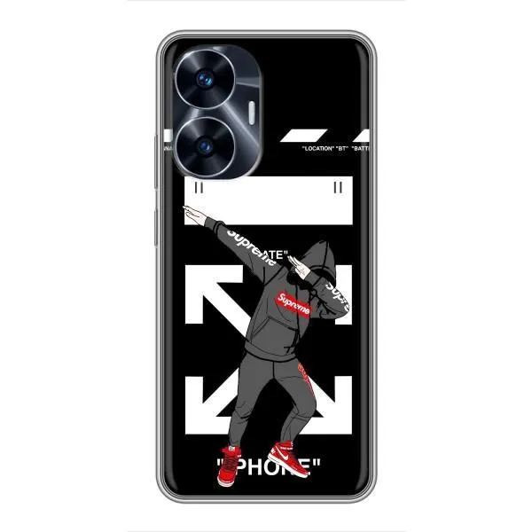 Чехол с принтом «Суприм» для Realme C55