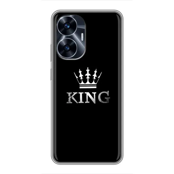Чехол с принтом «KING» для Realme C55