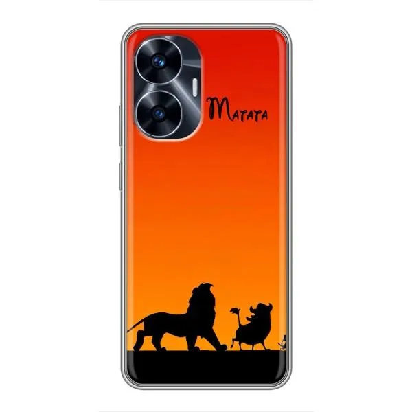 Чохол з принтом «Акуна Матата закат» для Realme C55
